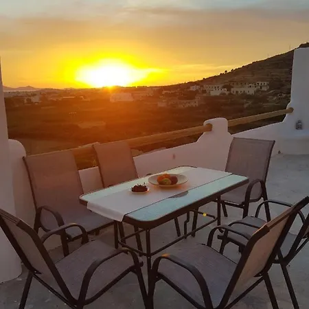 ヴィラ Evelina Traditional Cycladic Hill House Naxos City